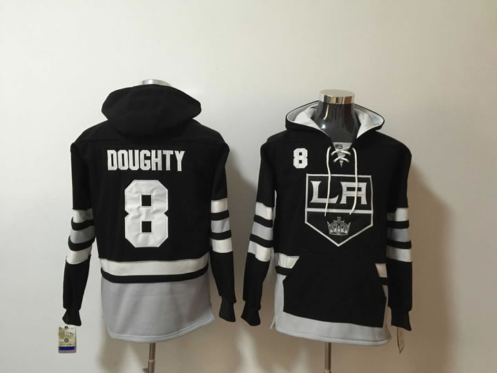 Kings 8 Drew Doughty Black All Stitched Hooded Sweatshirt,We sell and wholesale Kings 8 Drew Doughty Black All Stitched Hooded Sweatshirt on line form chian!